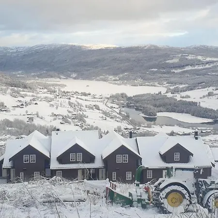 Сasa de vacaciones New And Exclusive In Voss With A Great View Skulestadmo