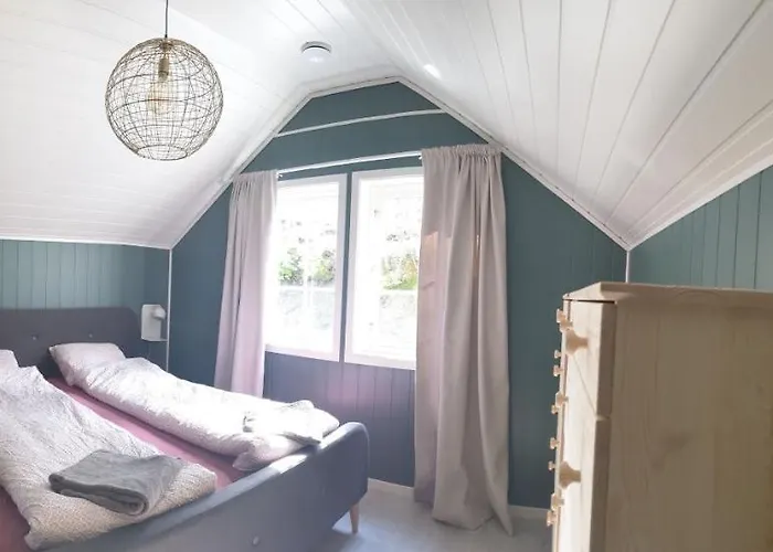 Casa de Férias New And Exclusive In Voss With A Great View Skulestadmo